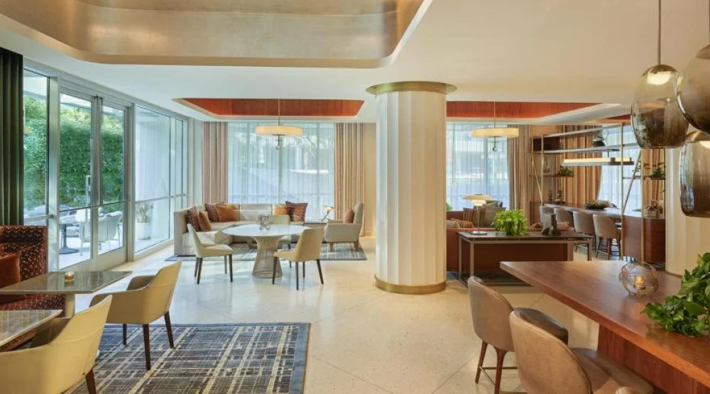 Fairmont Gold Signature One Bedroom Corner Suite with Lounge Access - Mobility Access at Fairmont Century Plaza