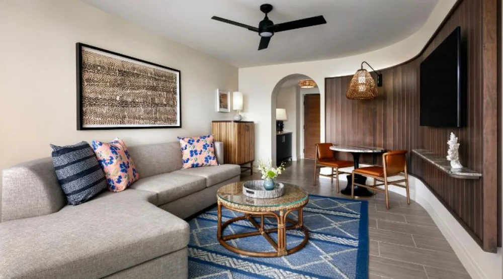 Signature Ocean View Suite One King Bed at Fairmont Kea Lani Maui