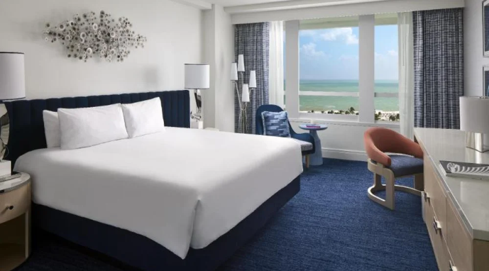 Oceanview Room W/ King Bed at Fontainebleau Miami Beach