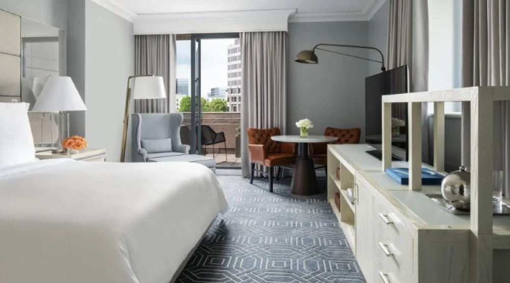 Terrace City View Accessible Room King Bed at Four Seasons Hotel Atlanta
