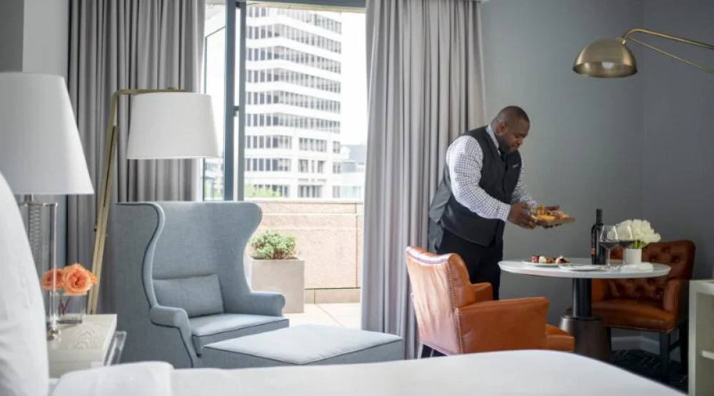 Terrace City View Room King Bed at Four Seasons Hotel Atlanta