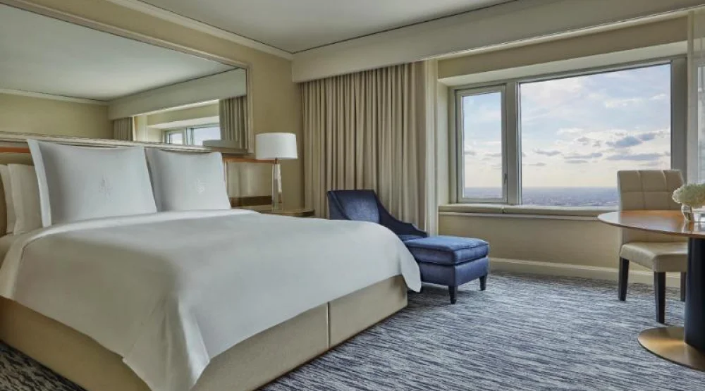 City View Room with One King Bed at Four Seasons Hotel Chicago