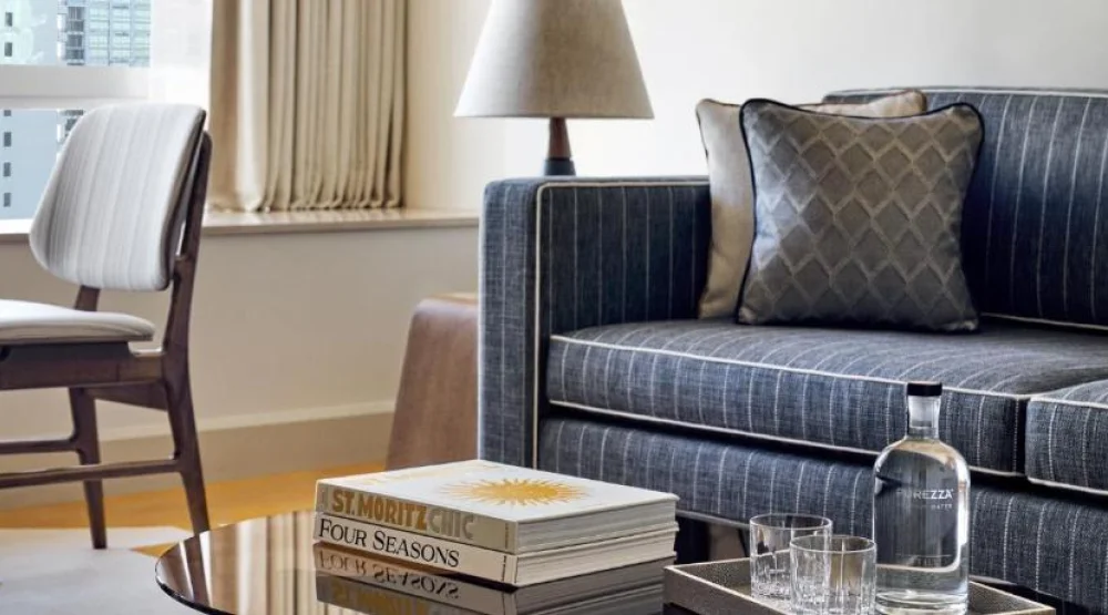 Premier Double Room with Bay View at Four Seasons Hotel Miami