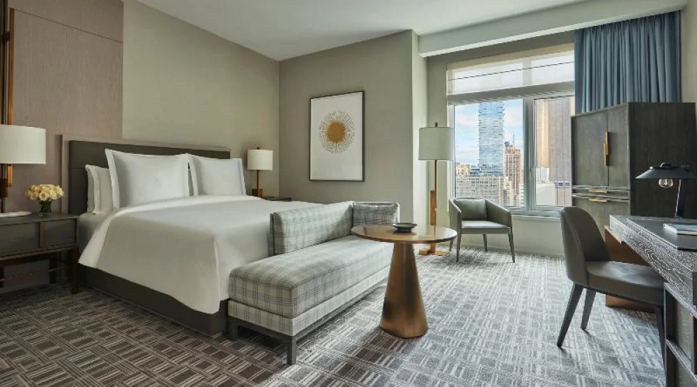 Manhattan Room with King Bed at Four Seasons Hotel New York Downtown