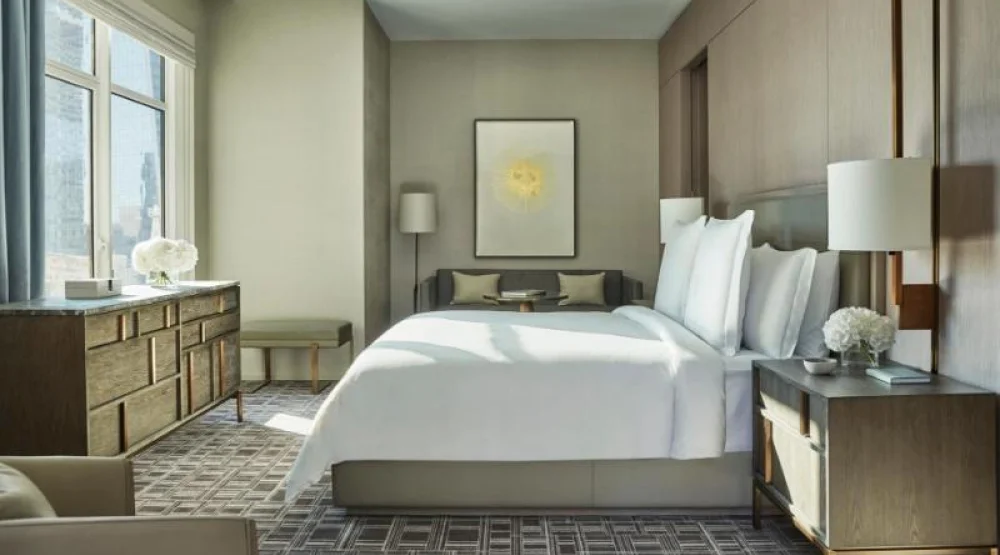 Hudson Room with King Bed at Four Seasons Hotel New York Downtown