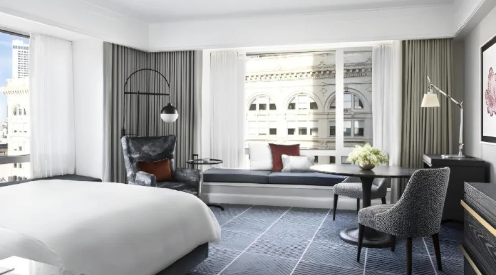 Deluxe View Room Two Queens Beds at Four Seasons Hotel San Francisco