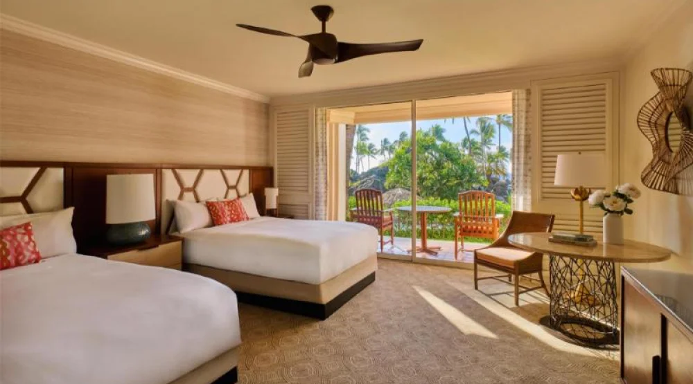 Lagoon Ground Flr Two Queen at Grand Wailea Resort Hotel & Spa