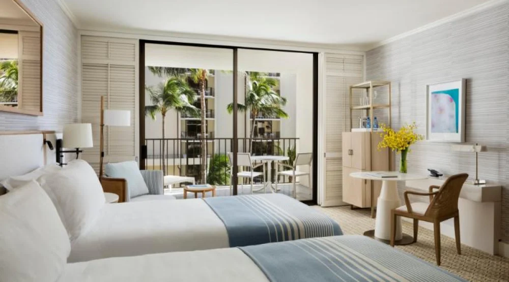 Garden Courtyard Twins at Halekulani Hotel