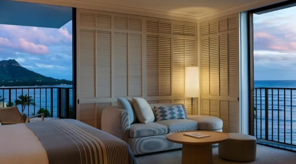 Diamond Head Junior Suite at Halekulani Hotel