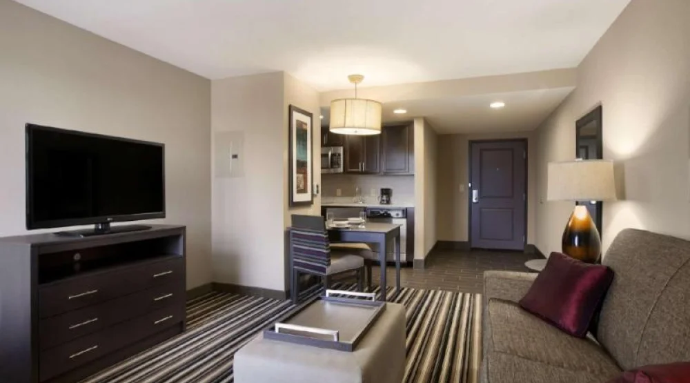 Two Queen Beds One Bedroom Corner Suite Nonsmoking at Homewood Suites By Hilton Columbus