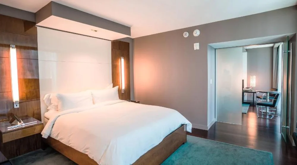 Miro, One Bedroom Executive Suite, One King, City View at Hotel Beaux Arts Autograph Collection