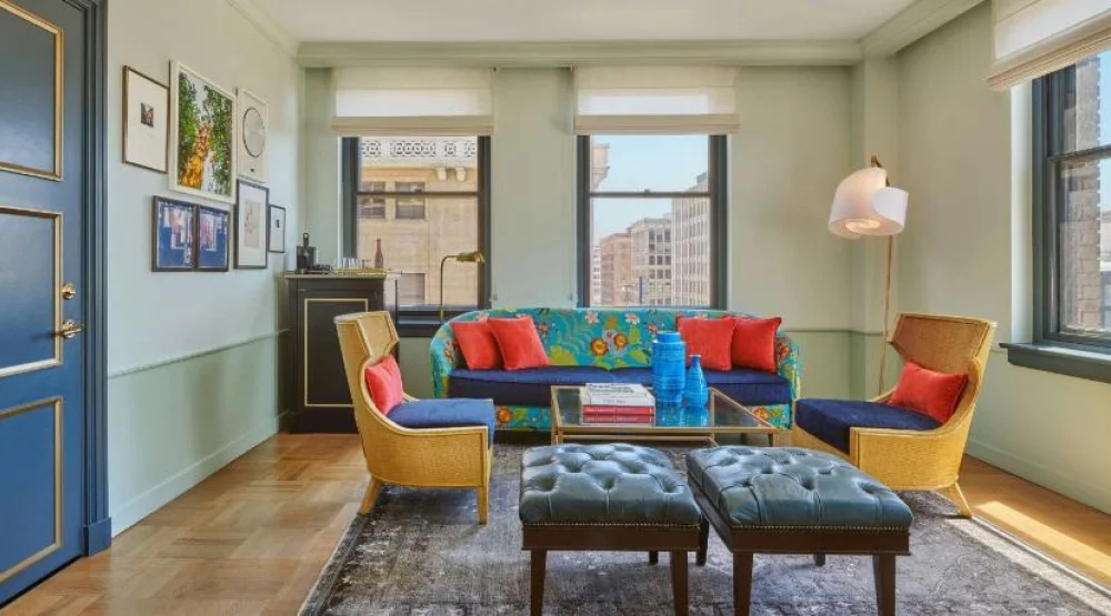 One Bedroom Claire King Suite with City View at Hotel Per La Autograph Collection