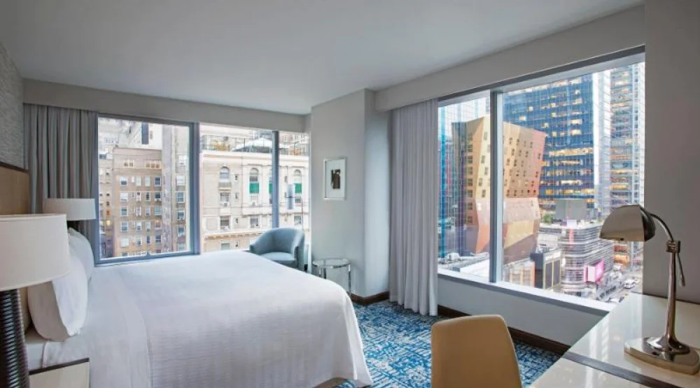 One King Premium Corner Midtown View at Intercontinental New York Times Square