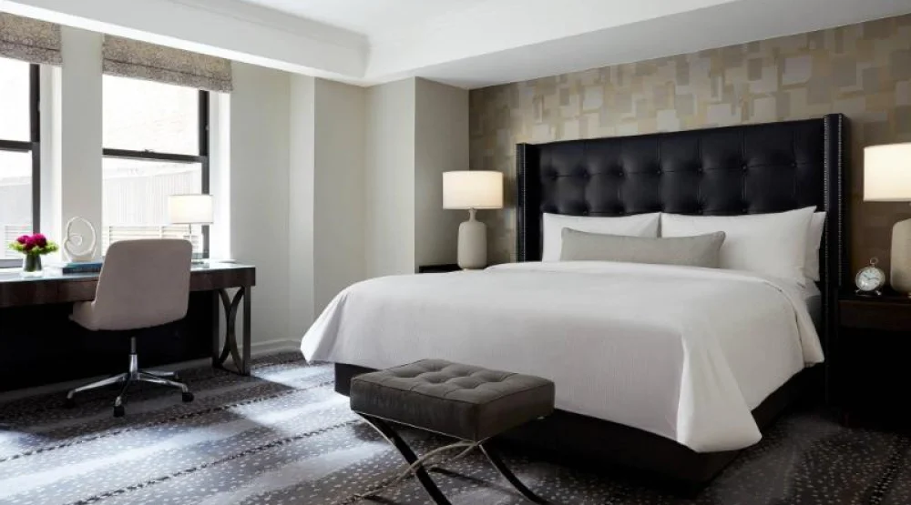 Central Park Deluxe Suite, Executive Lounge Access, One Bedroom Larger Suite, One King at JW Marriott Essex House New York
