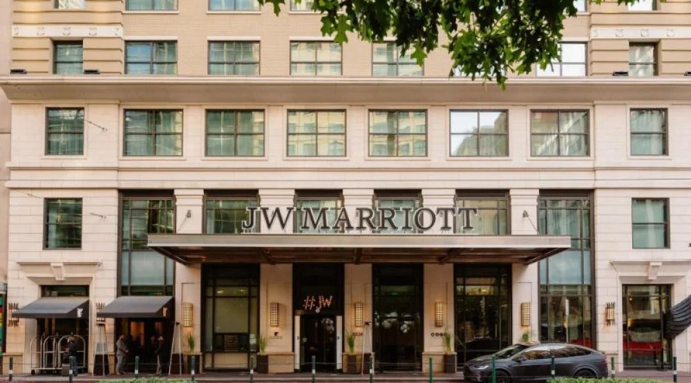 Double Queen, Deluxe Guest Room, Two Queen at JW Marriott Houston Downtown