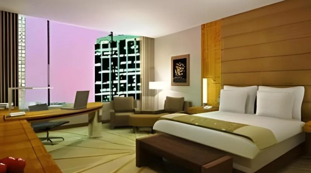 Deluxe Guest Room, One King, City View at JW Marriott Marquis Miami Hotel