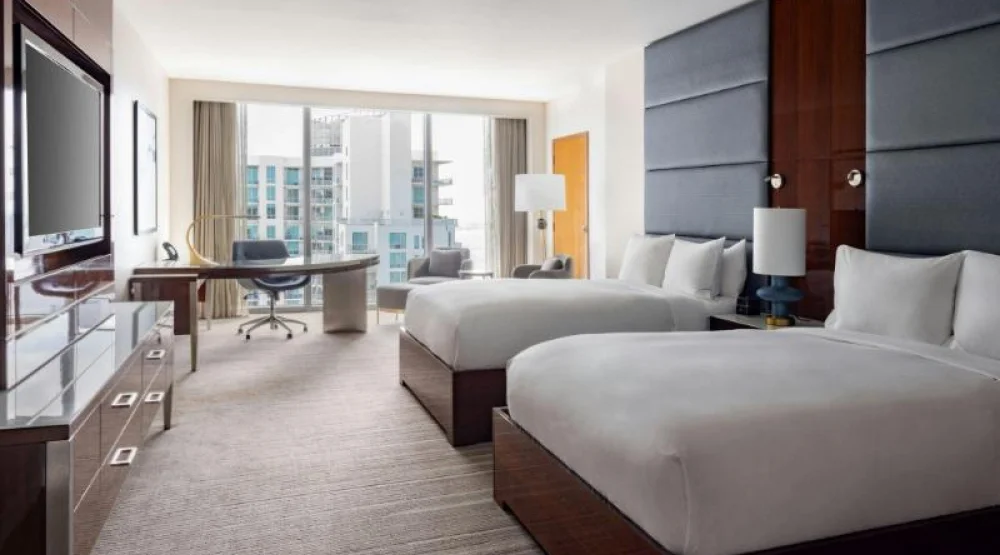 One Bedroom Junior Suite, Two Double, City View at JW Marriott Marquis Miami Hotel