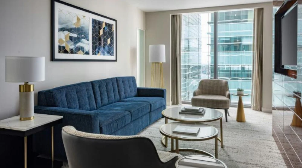 One Bedroom Suite, One King, Corner Room at JW Marriott Marquis Miami Hotel