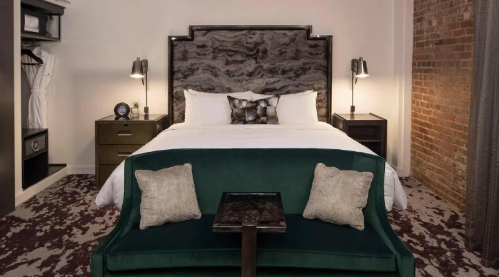 Power Plant, Guest Room, One King, Atrium View at JW Marriott Savannah Plant Riverside District