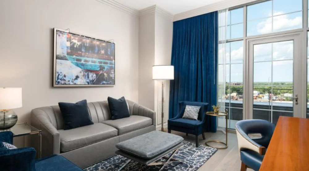 Executive Studio Suite, Studio Suite, One King, Sofa Bed at JW Marriott Savannah Plant Riverside District