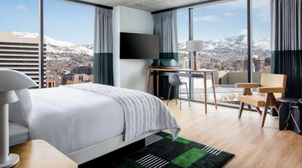 One Bedroom Suite, One King at Le Meridien Salt Lake City Downtown
