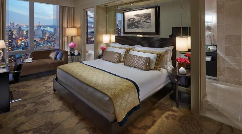 Hudson River View King Room at Mandarin Oriental New York