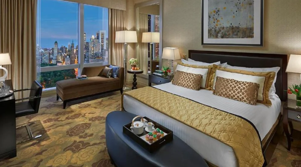 Premier Central Park View King Room at Mandarin Oriental New York