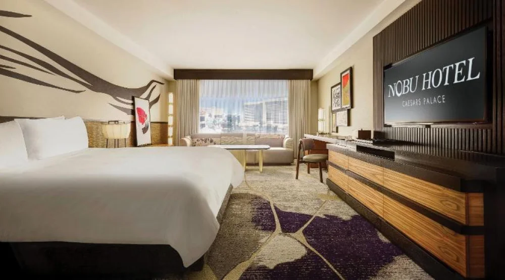 Nobu Partial Strip View Room King Non-smoking at Nobu Hotel at Caesars Palace