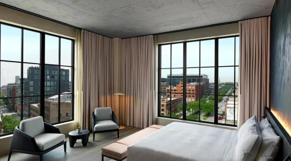 Zen Deluxe Suite at Nobu Hotel Chicago