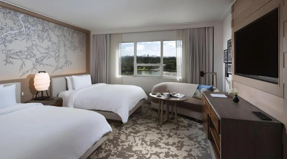 Resort View Two Queen at Nobu Hotel Miami Beach