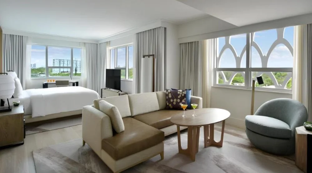 Bay View Junior Suite King at Nobu Hotel Miami Beach