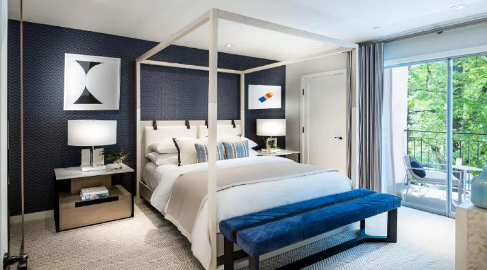 Oceanfront King Room at Oceana Santa Monica LXR Hotels & Resorts