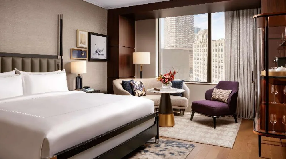 Deluxe One King, Butler Service, Marble Bathroom with Rain Shower at Raffles Boston