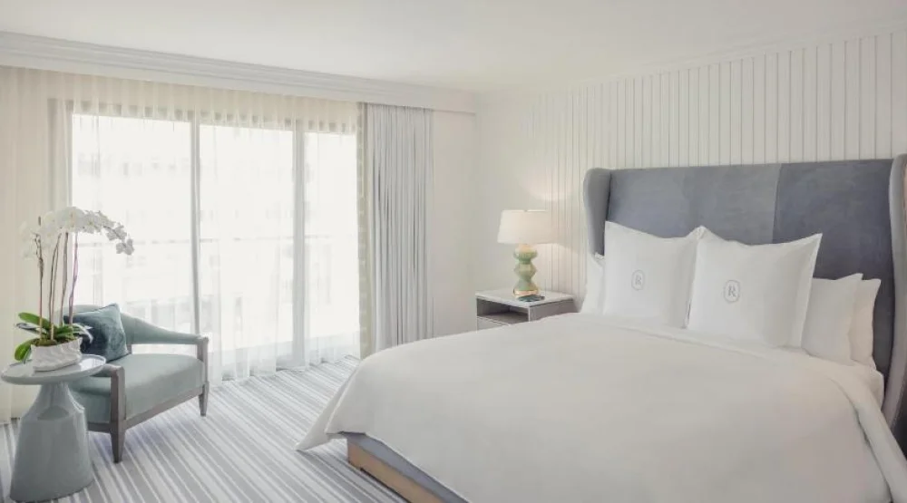 One Bedroom King Suite with City View at Regent Santa Monica Beach