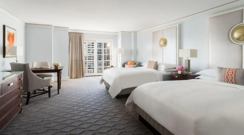 Larger Guest Room, Two Double at The Ritz-Carlton Marina Del Rey