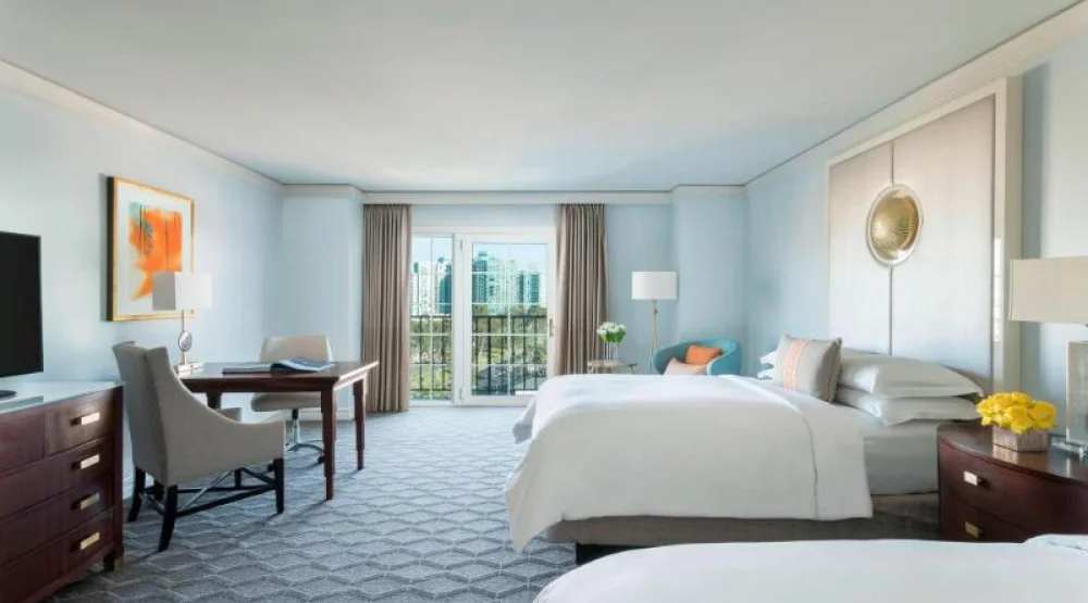 Club Level, Guest Room, Two Double, Balcony at The Ritz-Carlton Marina Del Rey