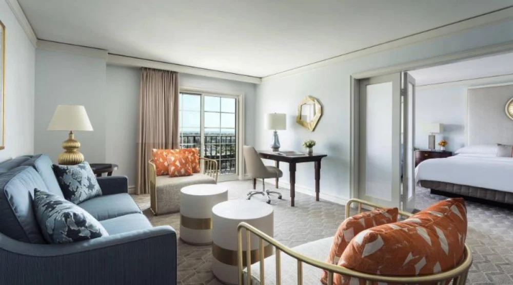 One Bedroom Executive Suite, One King, Sofa Bed, Marina View, Balcony at The Ritz-Carlton Marina Del Rey