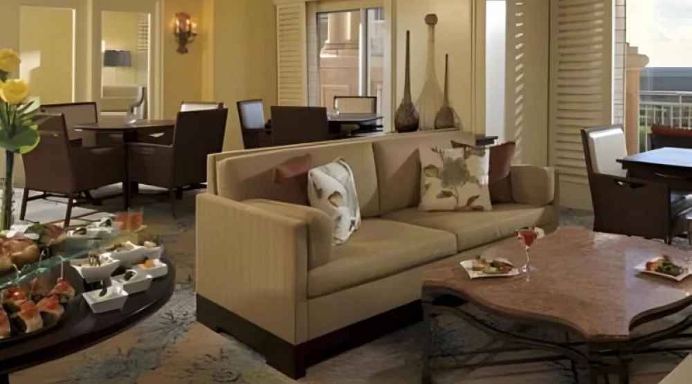 Club Level, Guest Room, One King, Lakefront View, Pool View at The Ritz-Carlton Orlando Grande Lakes