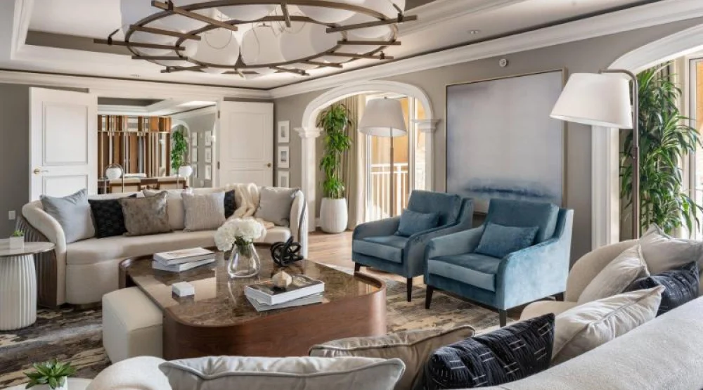 Family Presidential Suite, Club Lounge Access, Presidential Suite, One King, Pool View at The Ritz-Carlton Orlando Grande Lakes