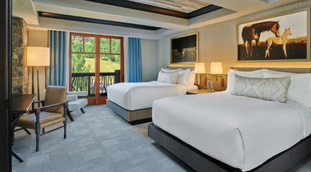 Club Level, Two Queen, Club Level, Guest Room, Two Queen at The Ritz-Carlton Bachelor Gulch