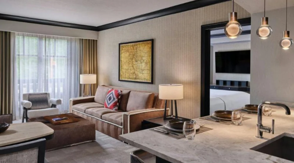One Bedroom Residential Suite, One King, Sofa Bed, Valley View at The Ritz-Carlton Bachelor Gulch