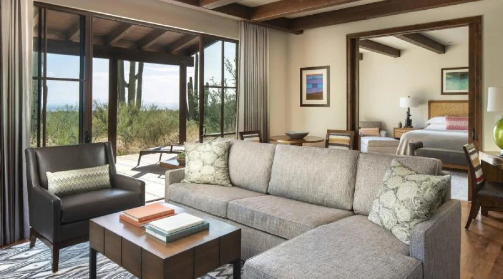 Casita, One Bedroom Suite, One King, Private Sofa Bed, Mountain View at The Ritz-Carlton Dove Mountain