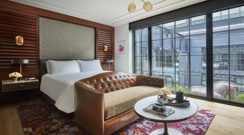 Deluxe Courtyard King at Sagamore Pendry Baltimore