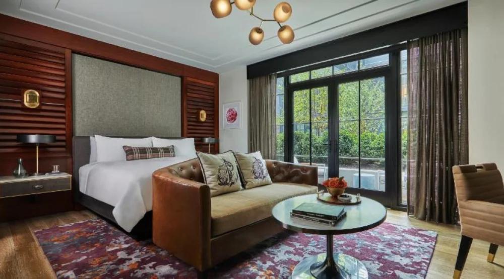 Terrace Courtyard King at Sagamore Pendry Baltimore