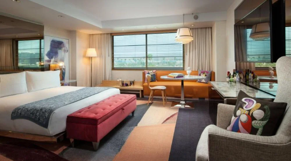 Premier, Guest Room, One King at SLS Beverly Hills Hotel