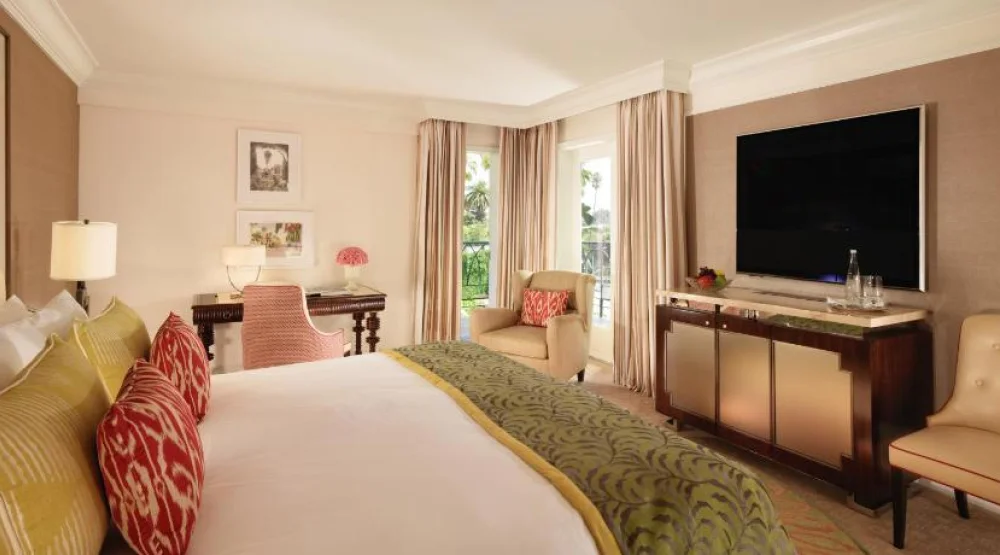 Superior King Room with Balcony at The Beverly Hills Hotel