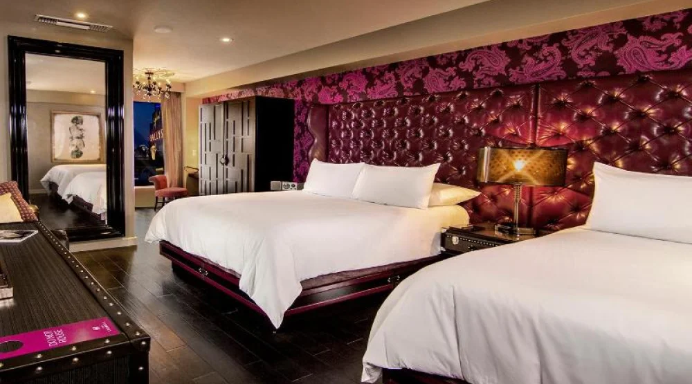 Classic Room with Two Queen Beds - Non-smoking at The Cromwell Hotel & Casino