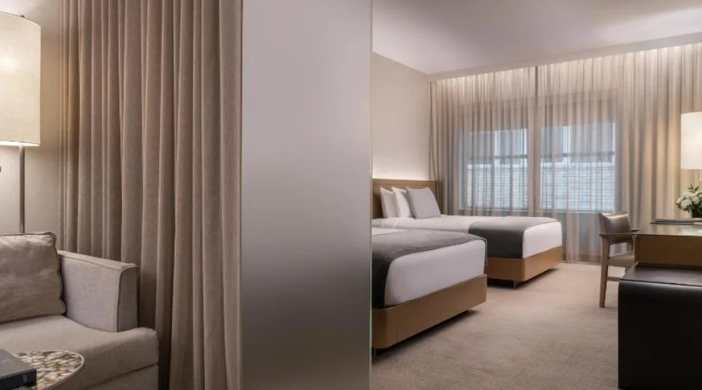 Junior Suite with Two Queen Size Beds at The Knickerbocker Hotel