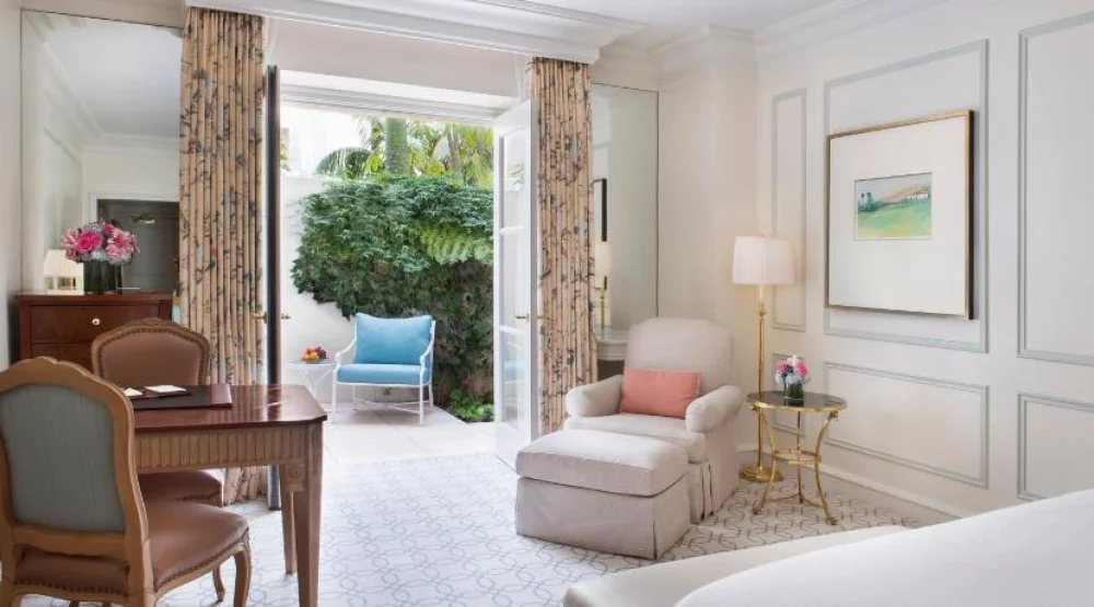 Patio Deluxe King at The Peninsula Beverly Hills