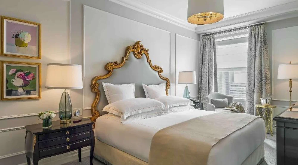 Pulitzer Fifth Ave Suite One King, Powder Room, Butler Included at The Plaza New York